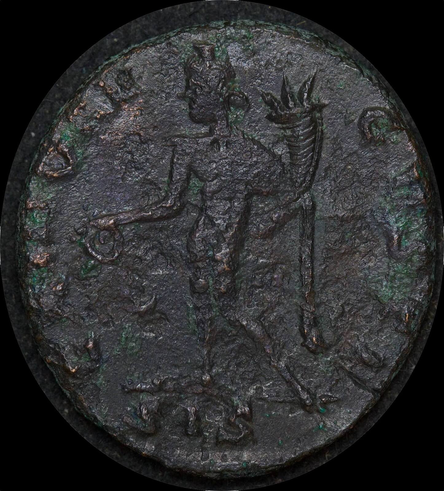 Ancient Rome 310-313AD Maximinus II Follis RIC VI 207c product image