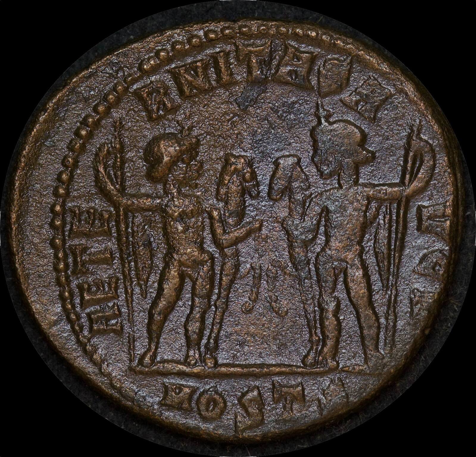 Ancient Rome (Imperial) 306-312AD Maxentius AE2 RIC VI 14 good VF product image