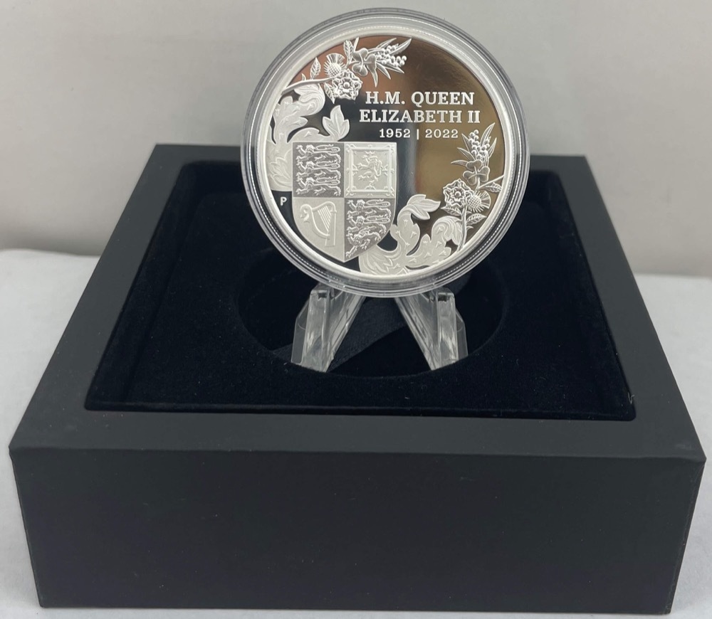 2022 Silver 1oz Proof Coin The Queen's Platinum Jubilee product image