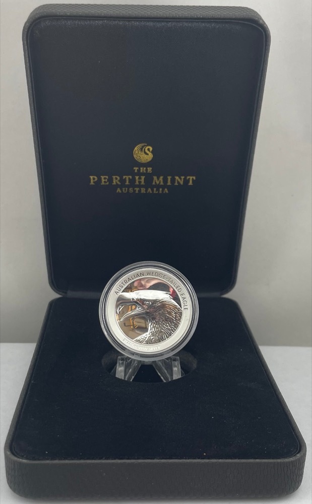 2022 Silver 1oz Proof Coin Ultra High Relief Wedge-tailed Eagle product image