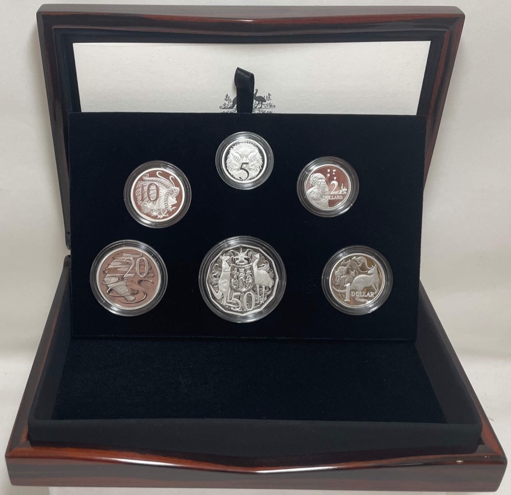 Australia 2021 Fine Silver Proof Coin Set