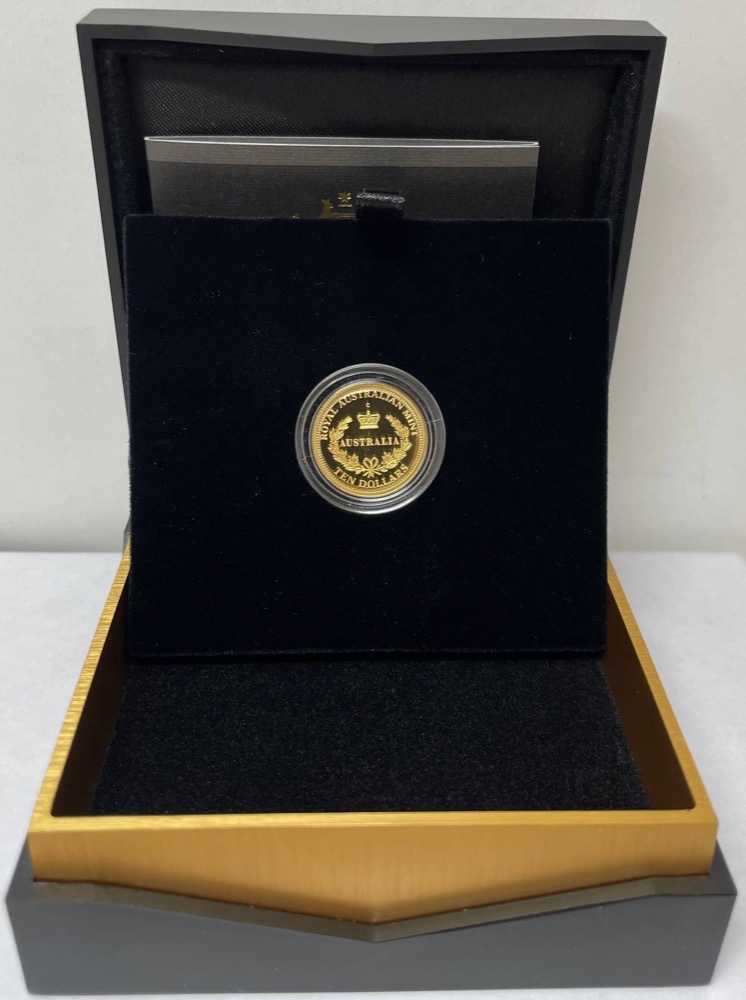 2016 Gold 10 Dollar Proof Coin Australia's First Mints product image