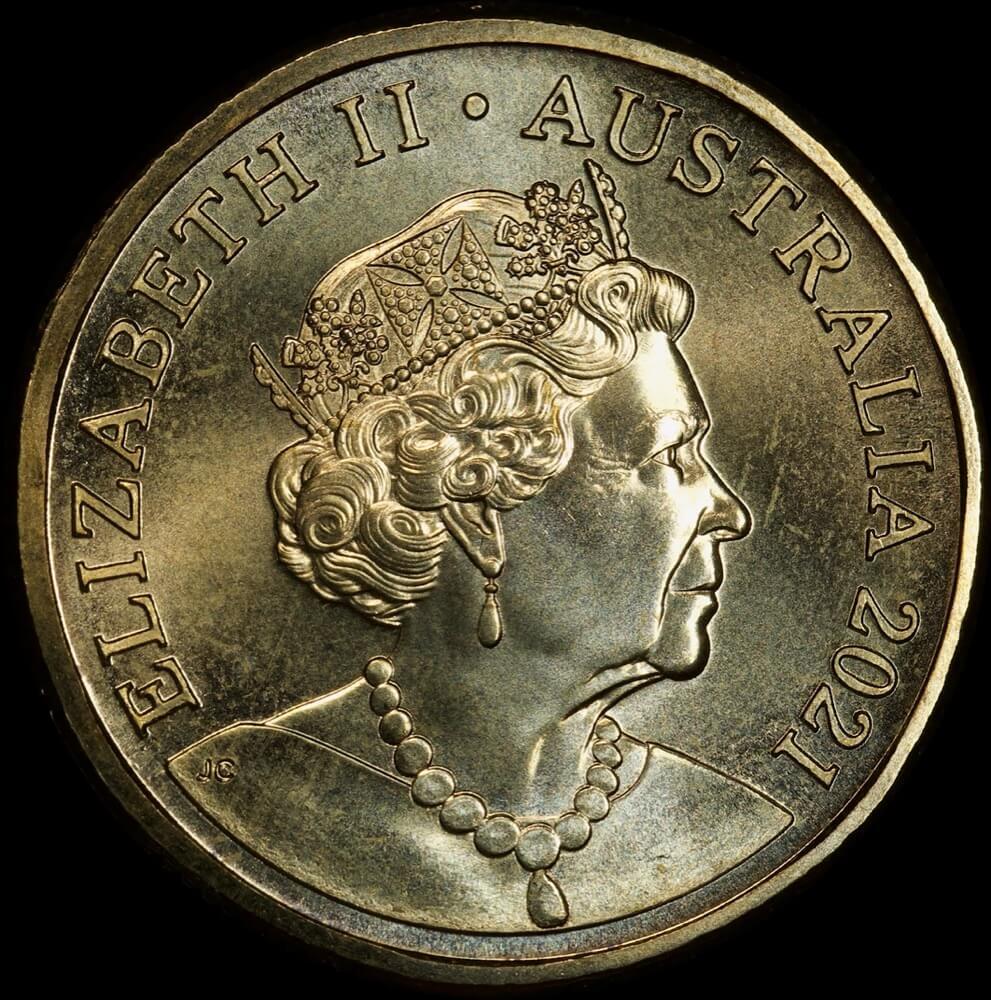 2021 1 Dollar Uncirculated Coin Great Barrier Reef Coloured G product image