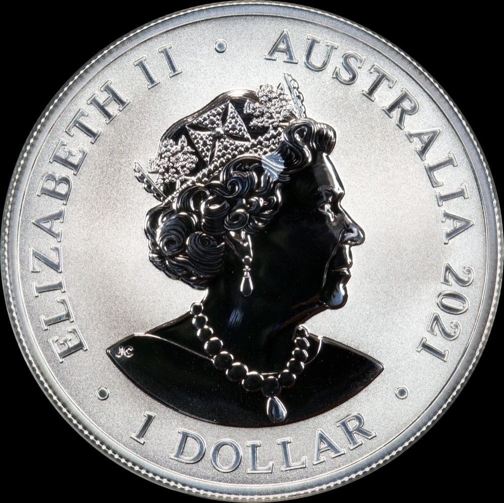 2021 Silver 1oz Uncirculated Coin Fraser's Dolphin product image