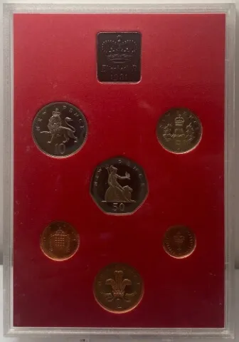 1981 Proof Set Coinage of Great Britain and Northern Ireland product image