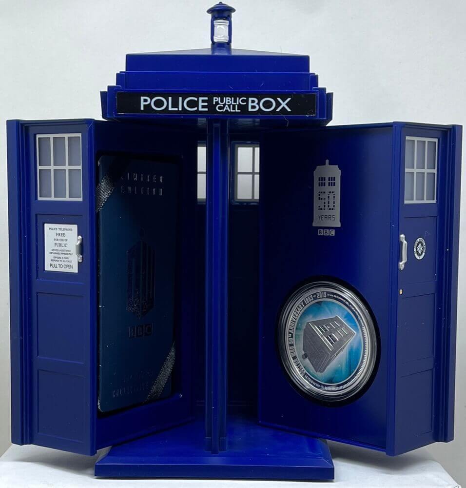 Niue 2013 Silver 1oz Coin Dr Who - Tardis product image