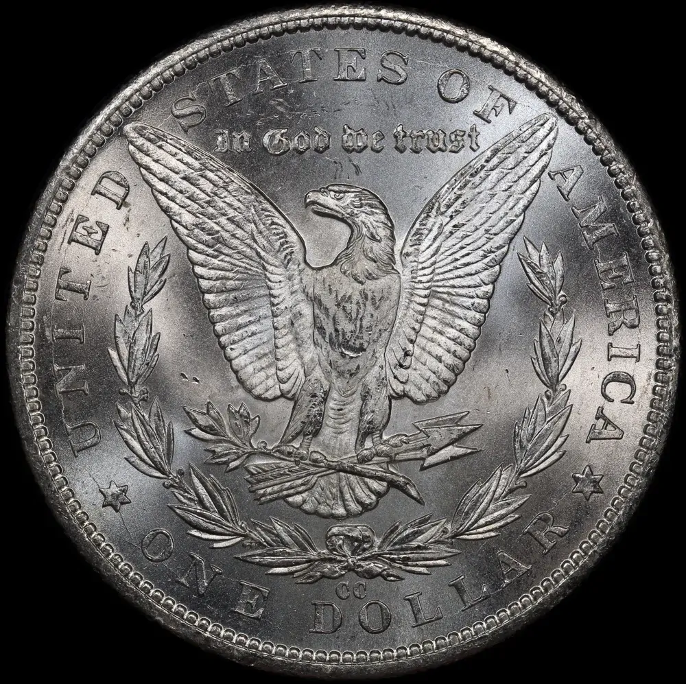 United States 1884-CC Silver Morgan Dollar Choice Unc product image