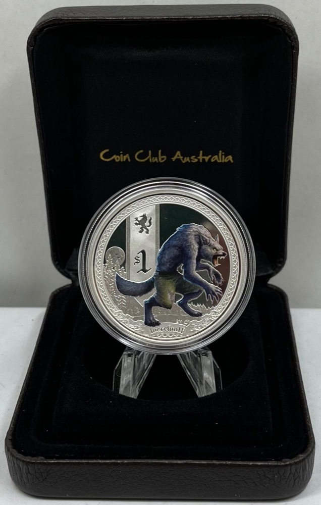 Tuvalu 2013 Silver 1oz Proof Coin Werewolf product image