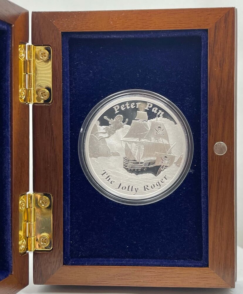 Tuvalu 2014 Silver 1oz Proof Ships That Never Sailed - Jolly Roger product image