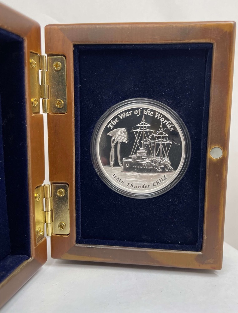 Tuvalu 2016 Silver 1oz Proof Ships That Never Sailed - HMS Thunder Child product image