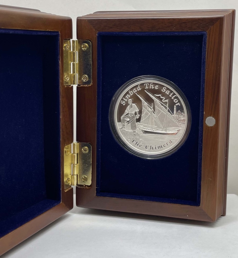 Tuvalu 2015 Silver 1oz Proof Ships That Never Sailed - The Chimera product image