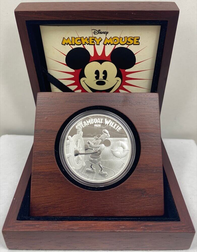 Niue 2014 Silver 1oz Proof Steamboat Wille product image