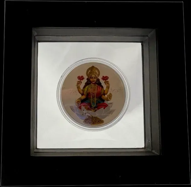 Tuvalu 2017 Silver 1 Dollar Proof Coin Happy Diwali product image