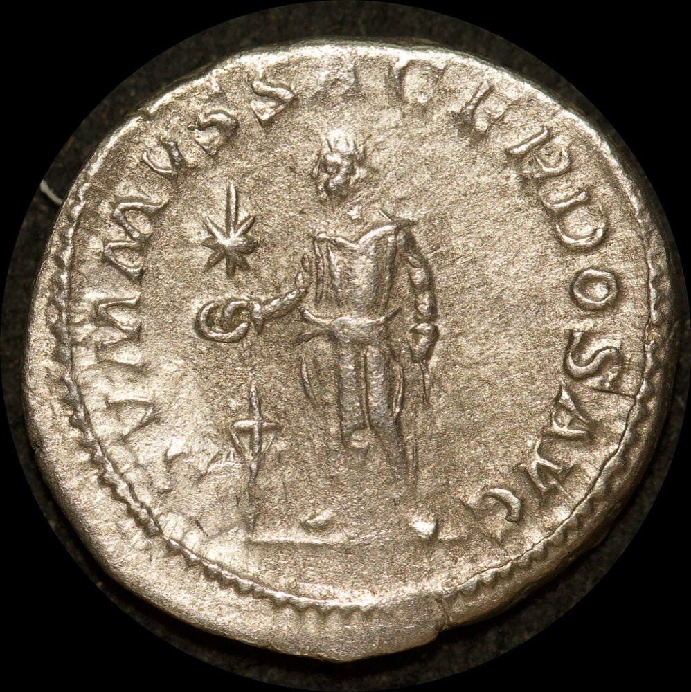 Ancient Rome (Imperial) 218-222AD Elagabalus Silver Denarius RIC IV 146 good VF