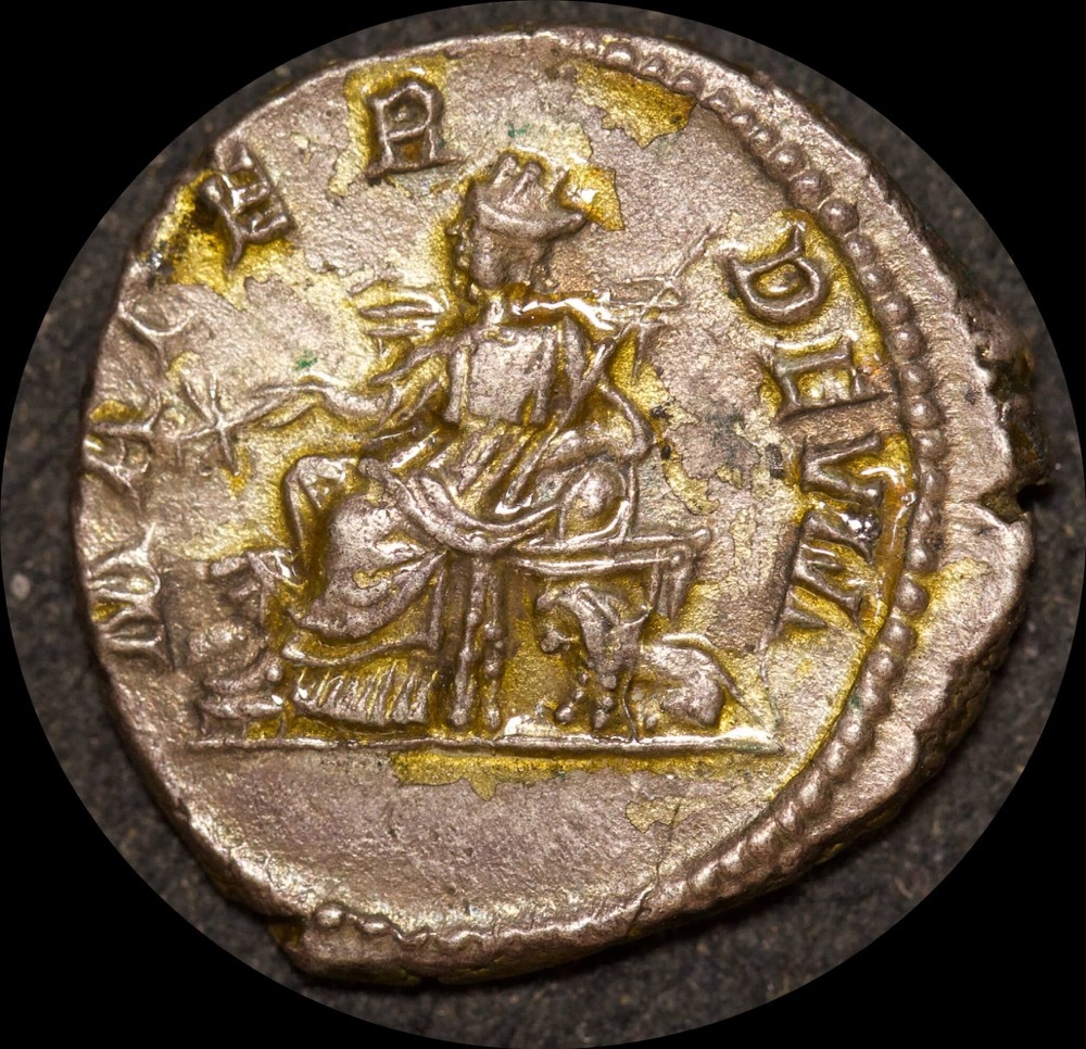 Ancient Rome (Imperial) 193-217AD Julia Domna Silver Denarius RIC IV 564 good VF