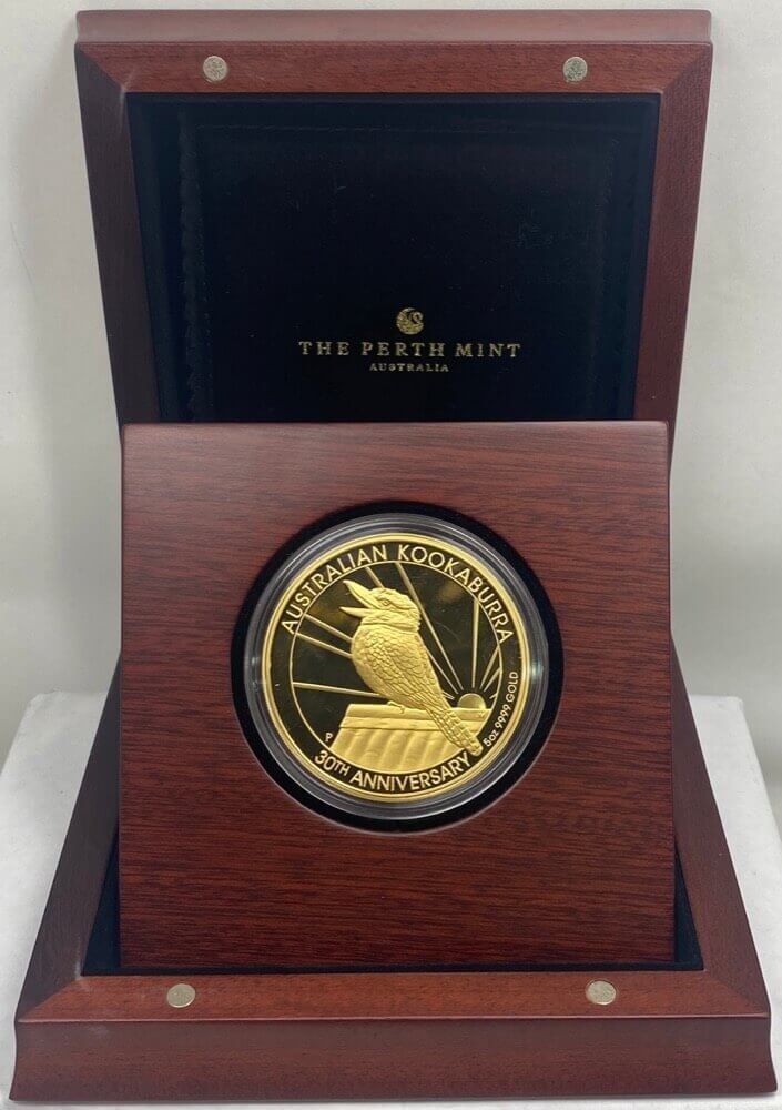 2020 Gold 5oz Proof Coin Kookaburra - 30 Years product image