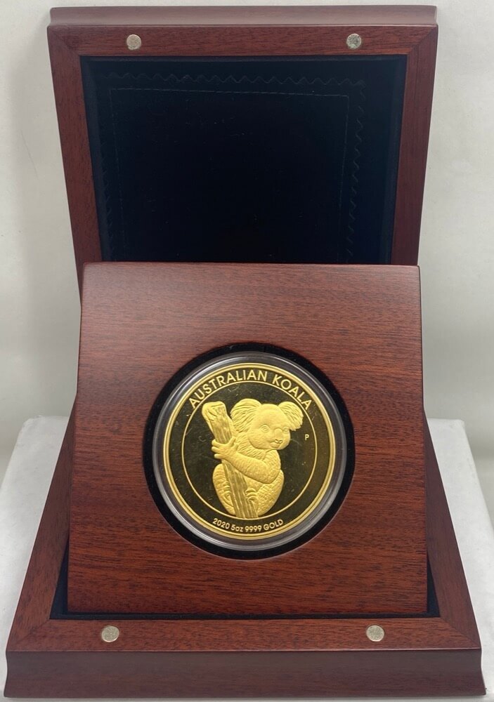 2020 Gold 5oz Proof Coin Koala product image