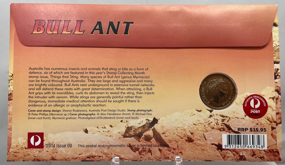 2014 1 Dollar PNC Things That Sting - Bull Ant product image