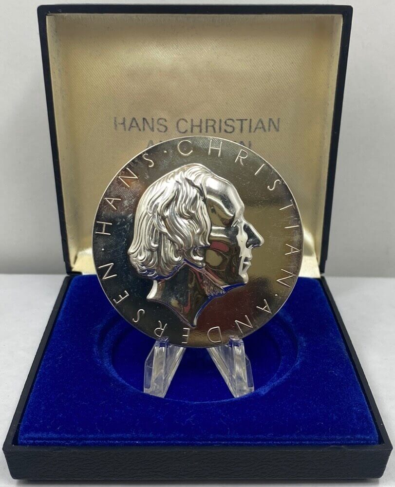 1975 Georg Jensen Silver Medal Set Hans Christian Andersen