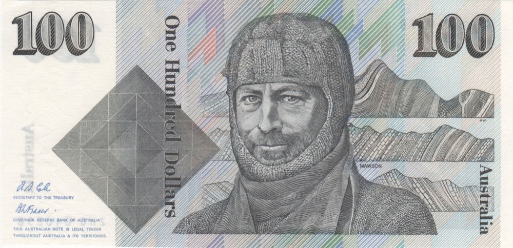 1991 $100 Note Fraser/Cole ZHG 1st Prefix R613F Uncirculated