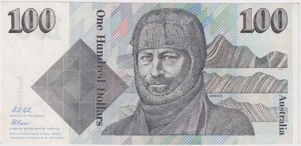 1992 $100 Note Fraser/Cole ZLD Last Prefix R613L about Uncirculated