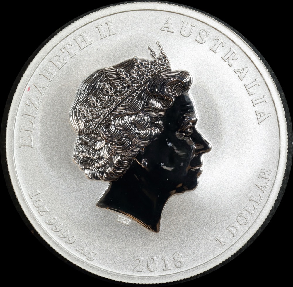 2018 Silver 1oz Bullion Coin Tiger and Dragon product image