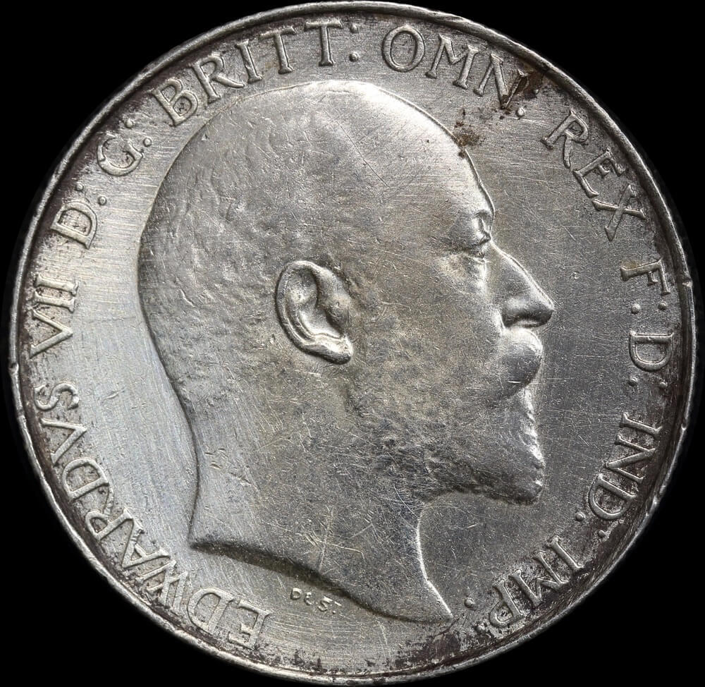 1905 Silver Florin Edward VII S#3981 GVF product image