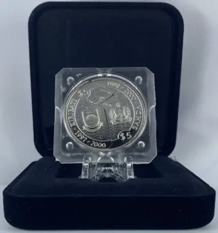 1997-2000 Millennium Split Silver Proof Coin Samoa/Kiribati product image