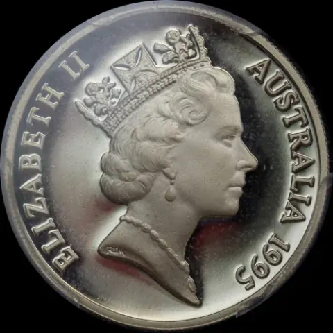 Australia 1995 10 Cents PCGS PR69DCAM