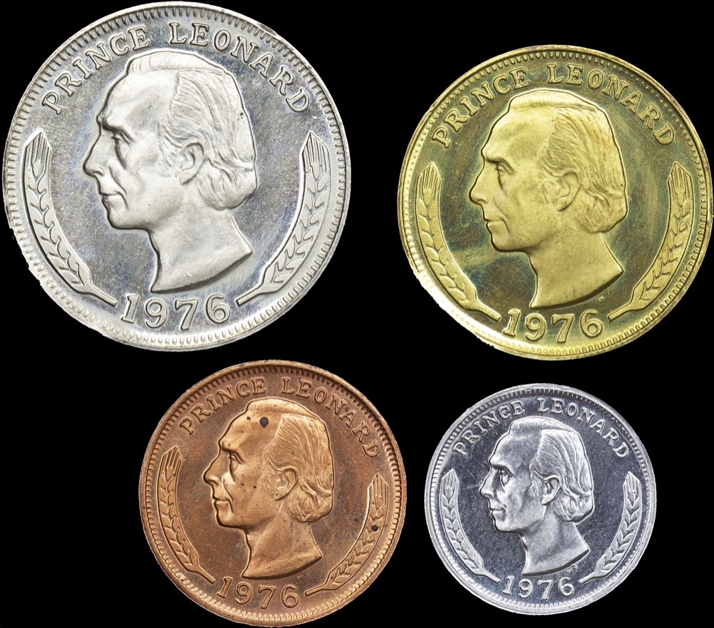 1976 Hutt River Province Four Coin Set