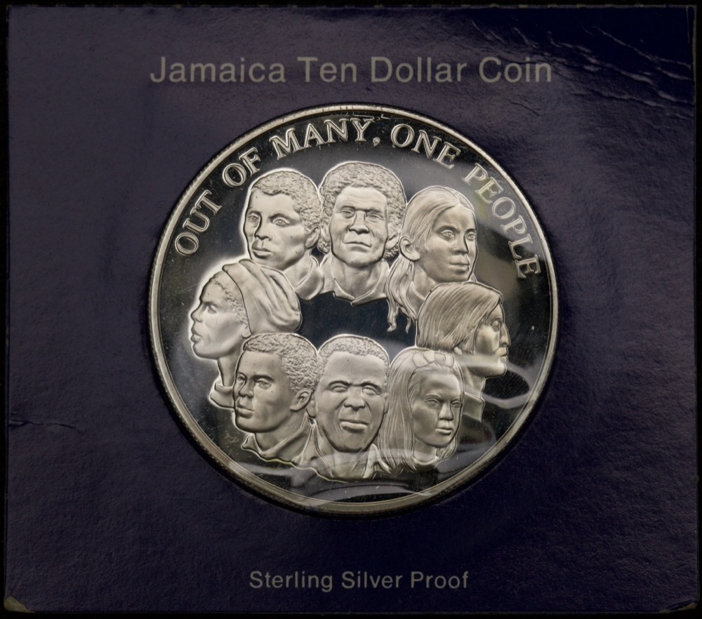 Jamaica 1978 Silver 10 Dollar Proof Coin Jamaican Unity product image