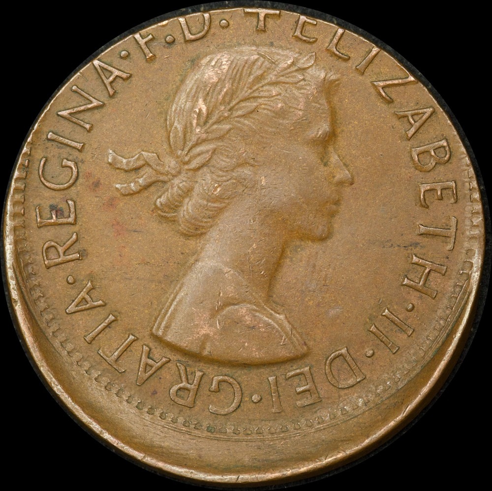 1961 Penny 4.47mm Offstrike good VF product image