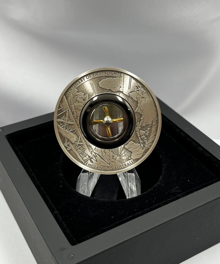 2019 Silver 2oz Proof  Coin Centenary of the 1st Flight product image