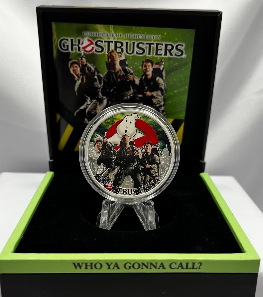 Tuvalu 2017 Silver 1oz Proof  Ghostbusters product image
