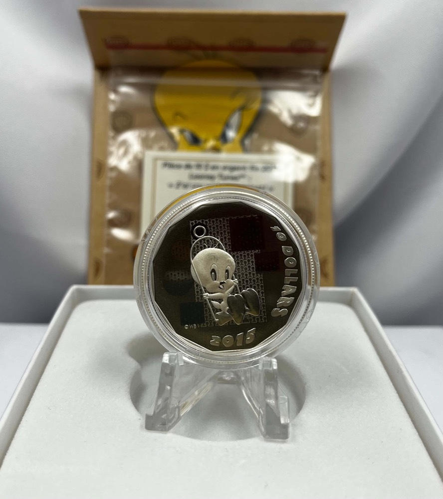 Canada 2015 Silver 10 Dollar   Loony Tunes - Tweety Bird product image