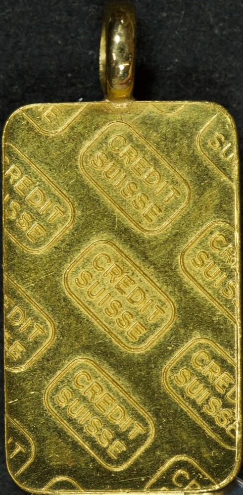 Credit Suisse Fine Gold 5 gram Minted Ingot