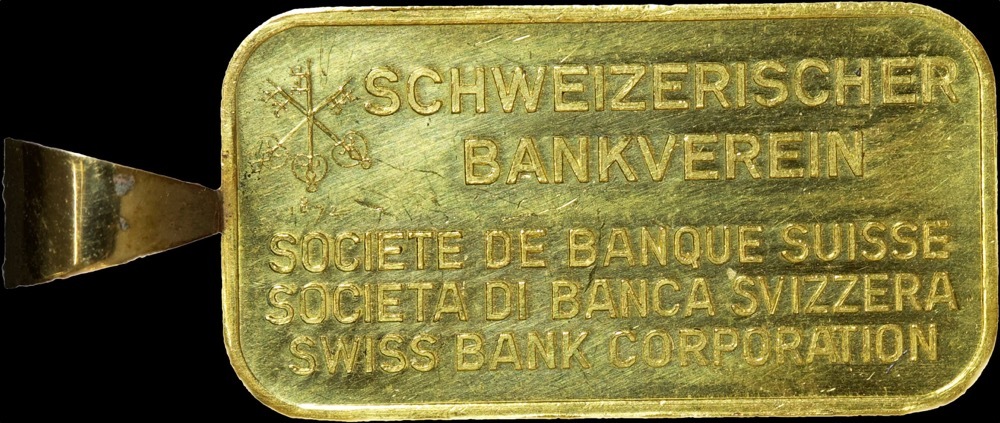 Swiss Banking Fine Gold 5 gram Minted Ingot