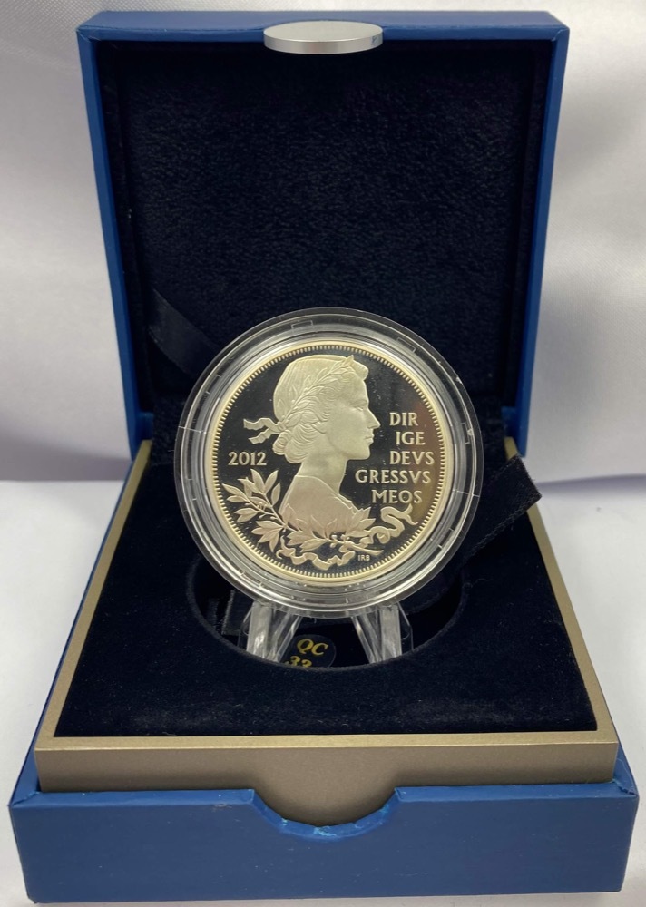United Kingdom 2012 Silver 5 Pound Proof Queen's Diamond Jubilee product image