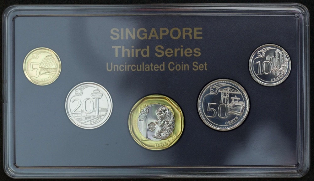 Singapore 2013 Uncirculated 5 Coin Set - Third Series product image