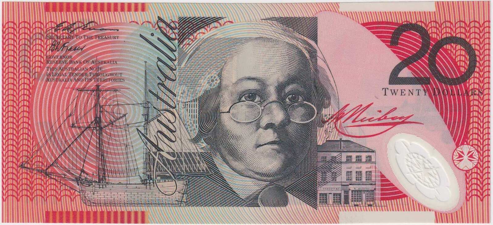 1995 $20 Note Fraser/Evans AA95 1st Prefix R416bF Uncirculated