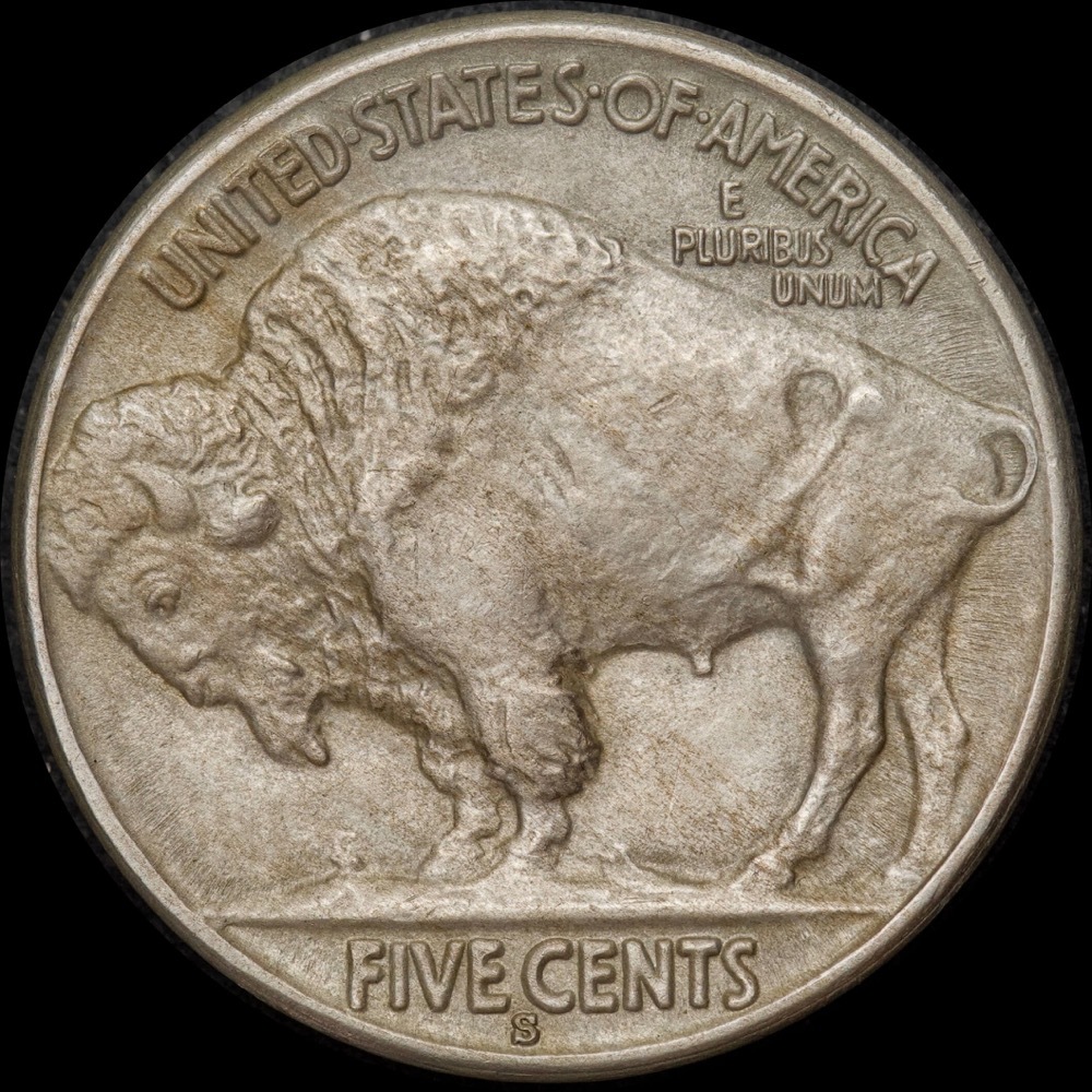 United States 1936-S Buffalo Nickel Uncirculated product image