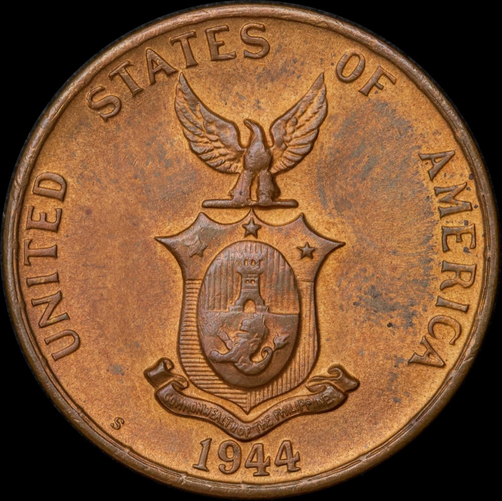 Philippines 1944 1 Centavo KM#179 Uncirculated product image