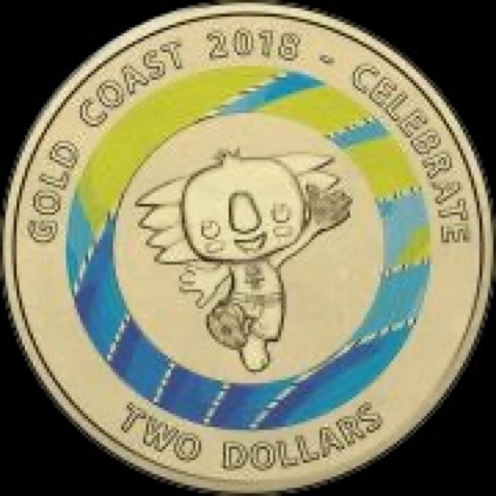 2018 Mint Bag of 25 Uncirculated $2 Coins Commonwealth Games Borobi product image