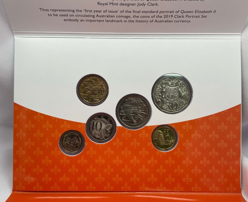 2019 Uncirculated Mint Coin Set - Jody Clark New Portrait