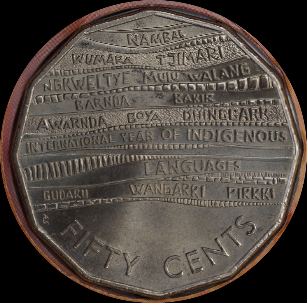 2017 Mint Bag of 20 Uncirculated 50c Coins Indigenous Languages product image