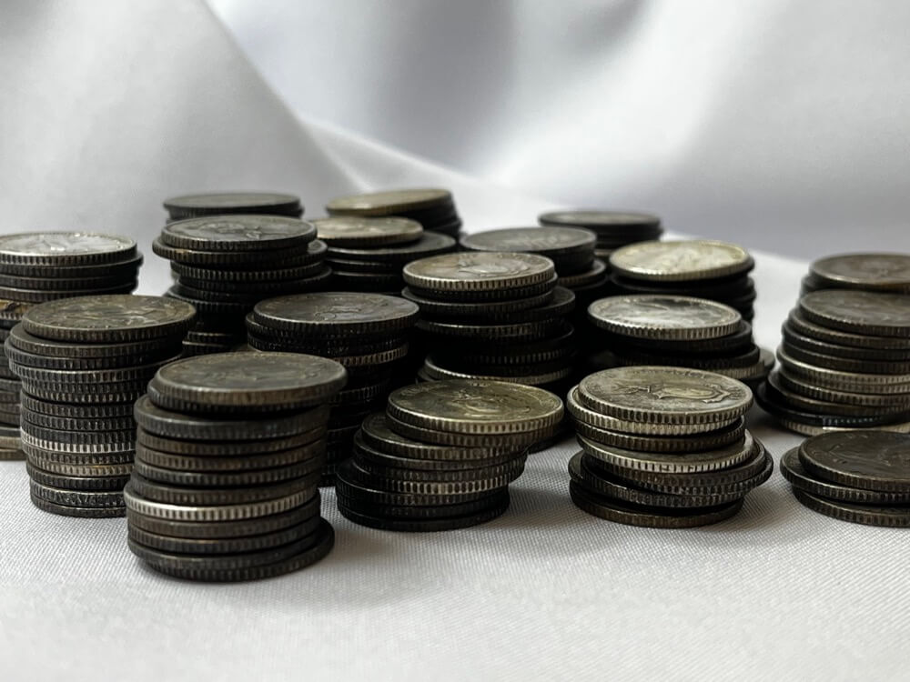 Philippines 1 Kilo Bulk Silver Coins 1907 - 1945 Circulated Condition product image