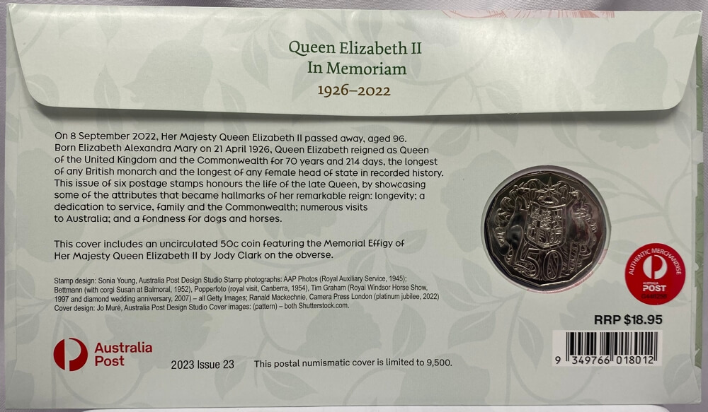 2023 50 Cent PNC Queen Elizabeth II In Memoriam product image