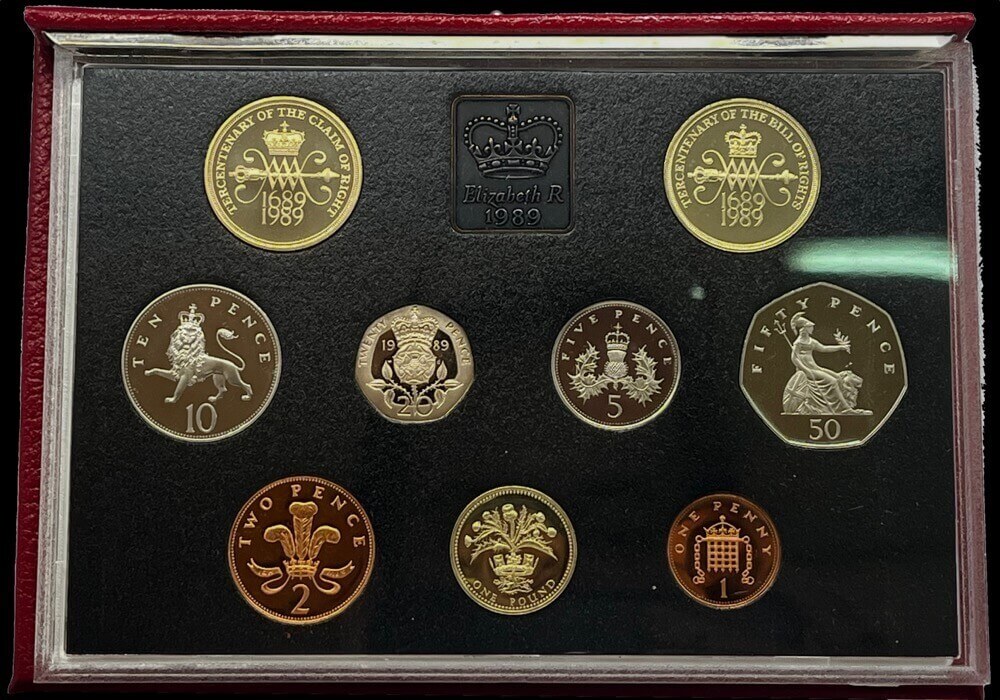 1989 Deluxe Proof Set Coinage of Great Britain and Northern Ireland product image