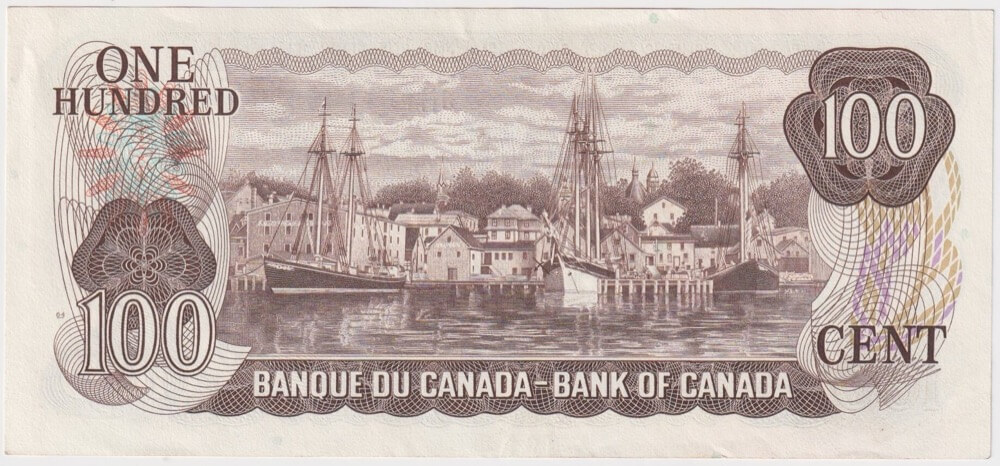 Canada 1975 100 Dollars P# 91b Good EF product image