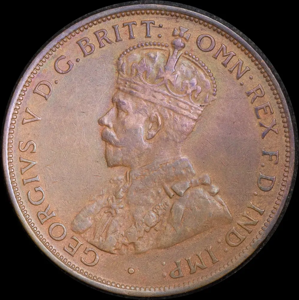 1933/2 Penny good VF